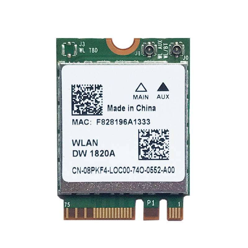 Carte WiFi Broadcom BCM94350ZAE Pour Dell XPS 13 9360 - Référence 0VW3T3, Occasion, Garantie 6 Mois