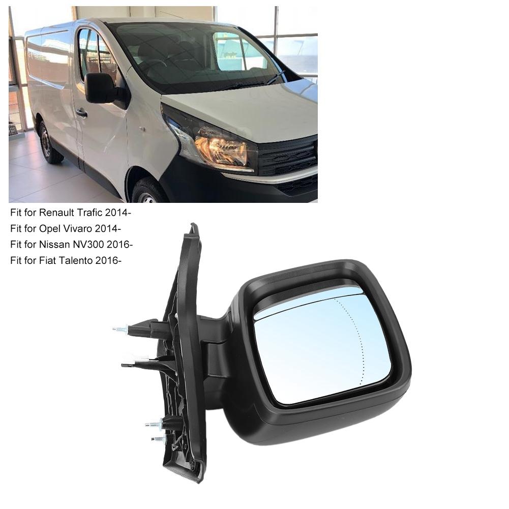 Electric Backup Reflector Mirror Right Side Black 963660940R Fit for Fiat Talento 2016