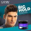 Gatsby Vodní lesk Ultra silná fixace Gel na vlasy pro muže 300g | Silný stylingový gel s dlouhotrvající fixací a leskem mokrého vzhledu