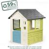 Smoby Life - Jolie Maison - Moderne Design - Port, Vinduer med persienner - Resirkulert materiale - Fra 2 år