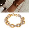 Delicate 18K Gold Plated Chain Bracelet Elegant Styles Suitable for Both Casual and Formal Special Event Daily Use