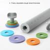 Thickness Adjustable Silicone Rolling Pin Multifunction Fondant Cake Pastry Easy Clean Bakeware Tool