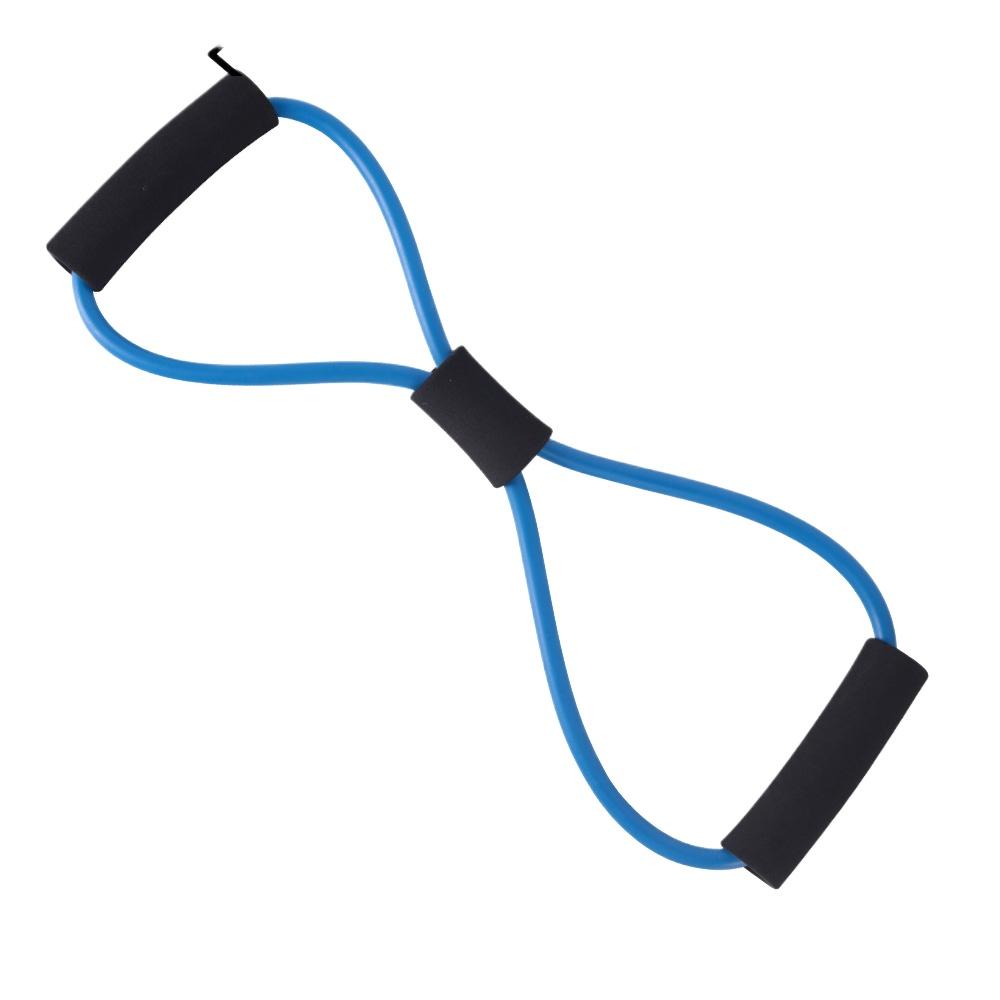 

1шт эспандер для груди тяга трос тренажерный зал фитнес йога тренировочные ленты бодибилдинг антиралли ленты эластичные резиновые ленты сопротивления синий