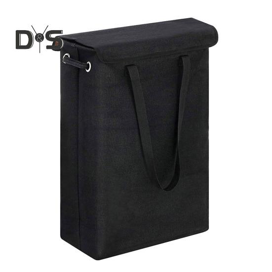 Laundry Storage Bag with Ergonomic Handle Foldable Design Dustproof Large Capacity Clothes Organization Laundry Basket
