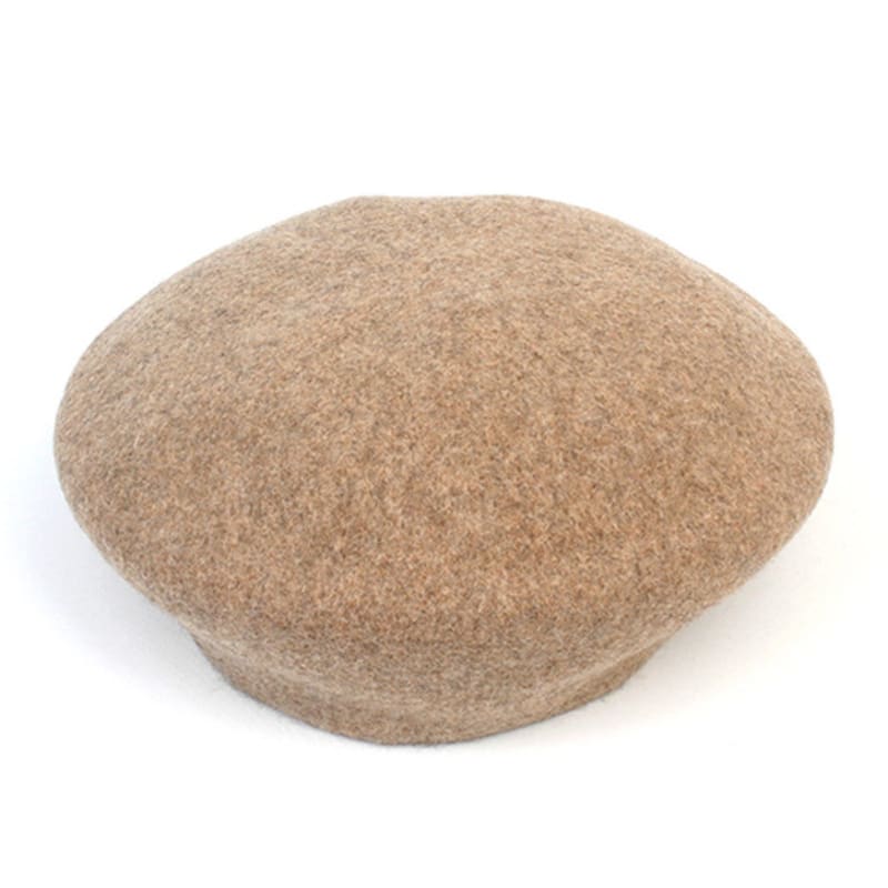 Universal Chemistry Wool Beige Overfit Beret Beret