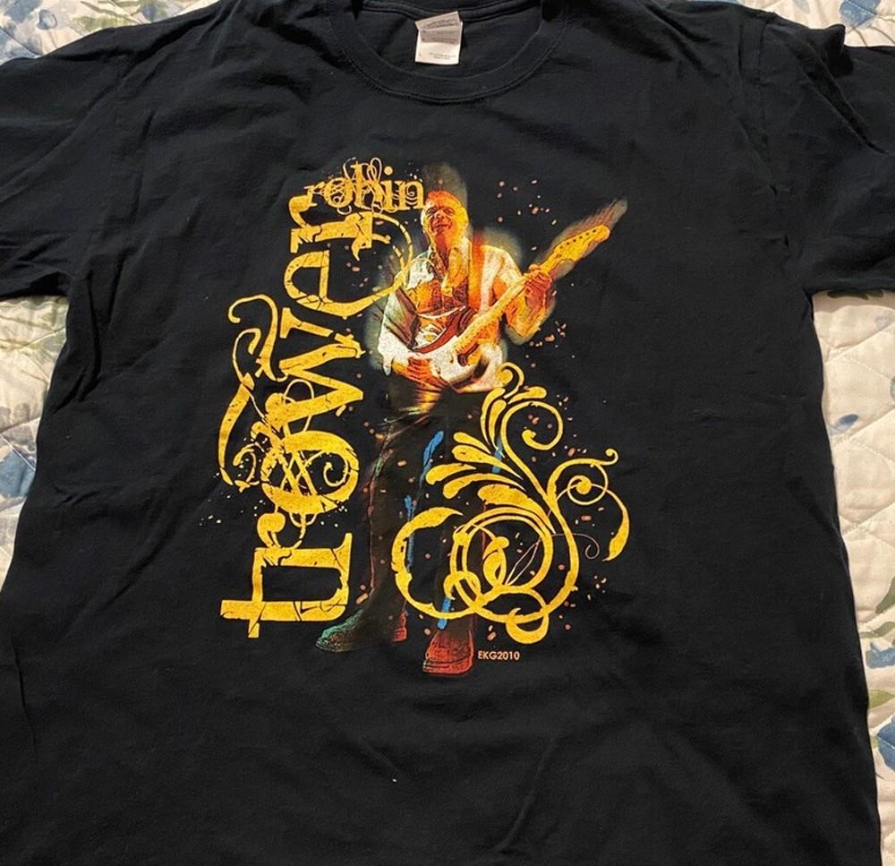 New 2010 Robin Trower Cotton Unisex All Size 22D512 Unisex T-Shirt L