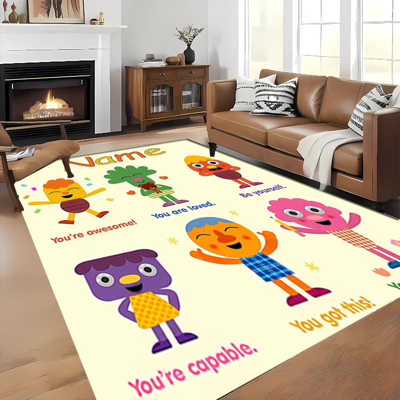 Custom personalization Super Simple Songs Area Rug - Perfect For Kitchen, Bathroom,Laundry Room Decor Large Size Available,Gift All Seasons
