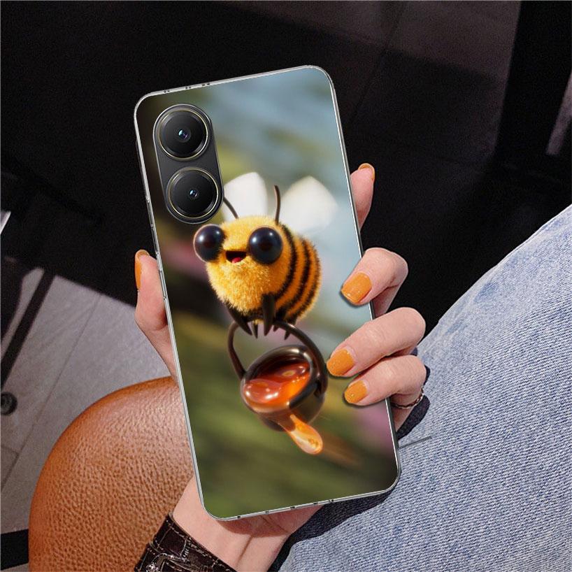 

Bee Keeping Honey Animal Phnoe Case for Xiaomi Poco X5 X6 X7 Pro X4 Gt F7 Ultra M8 M7 Redmi 15C 15 13C 13 12C 12 Unique Cover Co Xiaomi Poco X5