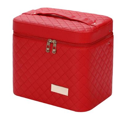 Makeup Cosmetic Large Korean Small Item Cosmetic Large with Antique Girl IBUKI-STYLE Box, Box, Portable, Capacity, Makeup, Travel, Style, Pouch, Bag,