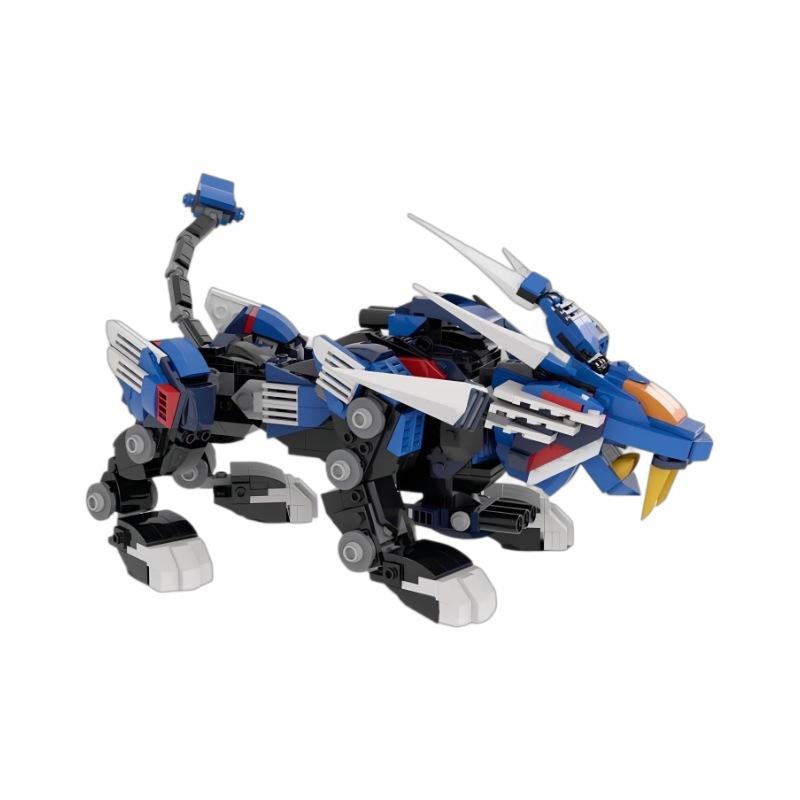 Soth Mechanical Beast Epee Small Particle Assembled Model Building Block Toy Set 6-12 Years Old