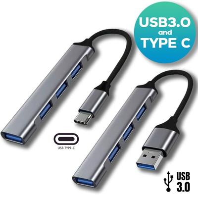 High Speed USB-C HUB 4 IN 1 OTG Adapter Universal Type-C Splitter  Mouse