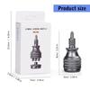 S2 Alloy Screwdriver Handle Screwdriver Holder for 1/4Inch Bit with AntiSlip Design Magnetic 7Bit U2.6 PH2 Y1 SL6 SL4