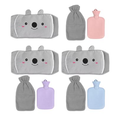 Hot Water Bag Rubber Water Injection Hot Water Bottle with Waist Cover for Menstrual Cramps