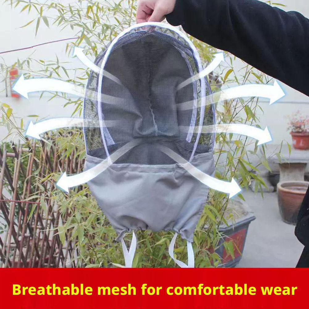 Anti Bee Hat Beekeeper Beehive Beekeeping Cowboy Hat Mosquito Bee Insect Net Veil Head Face Protector Beekeeper Equipment