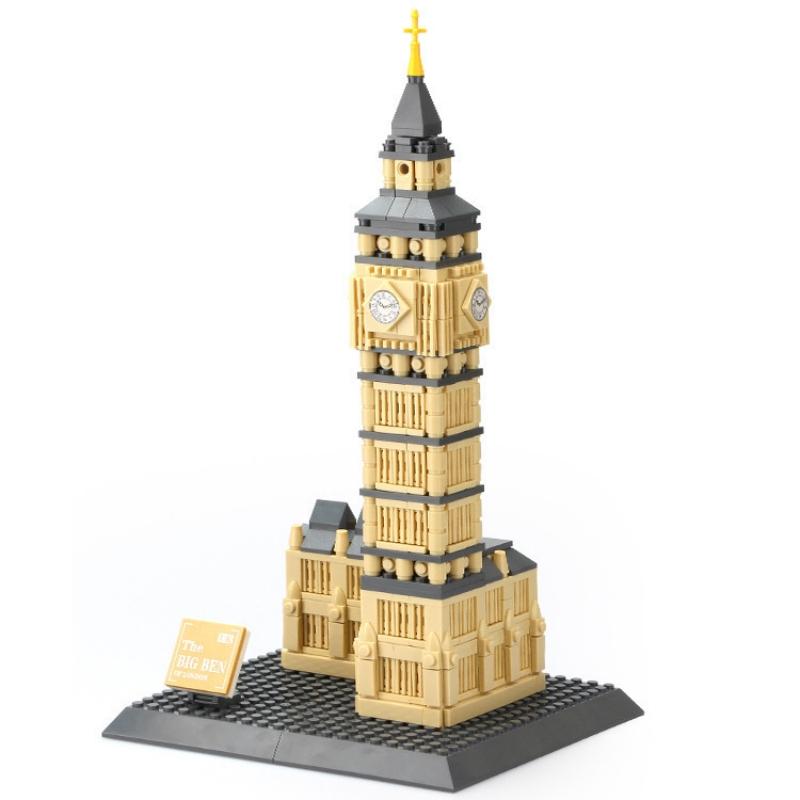 891PCS Bricks World Architecture Model DIY London Tower Building Blocks Model Gift for Kids and Adults Christmas Gift