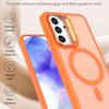 For Samsung Galaxy S26+ Magnetic Case Foldable Kickstand Matte PC + TPU Phone Cover