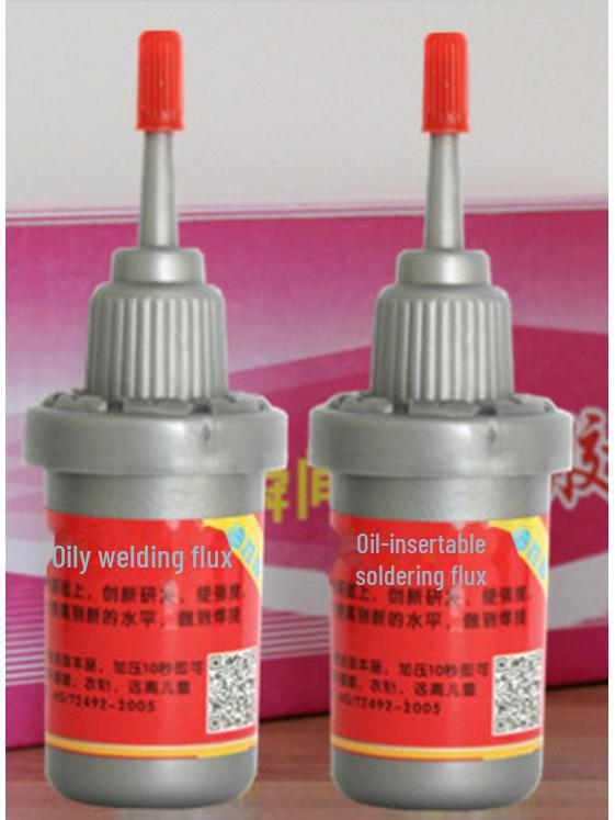 

Высокопрочный водостойкий моментальный клей: Универсальный сварочный агент для уличных палаток и ночных рынков High strength oily welding flux