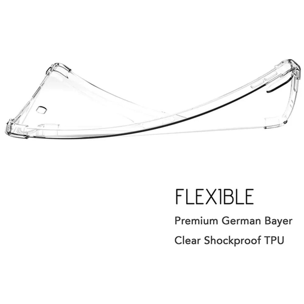 Tablet Case For VIVO Pad 2 12.1" 2023 TPU Transparent Silicone Soft Cover Airbag Protection Capa Fundas Drop Resistance Bag