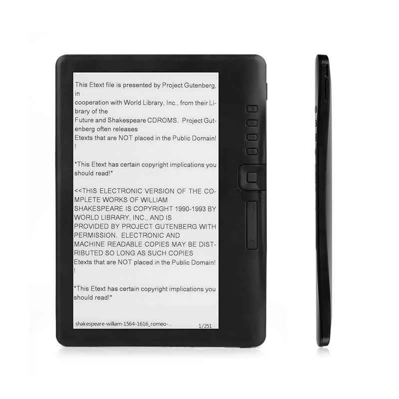 7-Inch Color E-Book Reader - E-Paper Learning Device