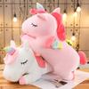 Kawaii Paard Knuffel 25/50cm Zachte Gevulde Knuffelbare Poppen Dier Gezelschap Speelgoed Kinderen Meisje Verjaardagscadeaus