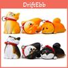 Cute Cartoon Lying Posture Shiba Inu Mini Doll Model For Home Office Gift