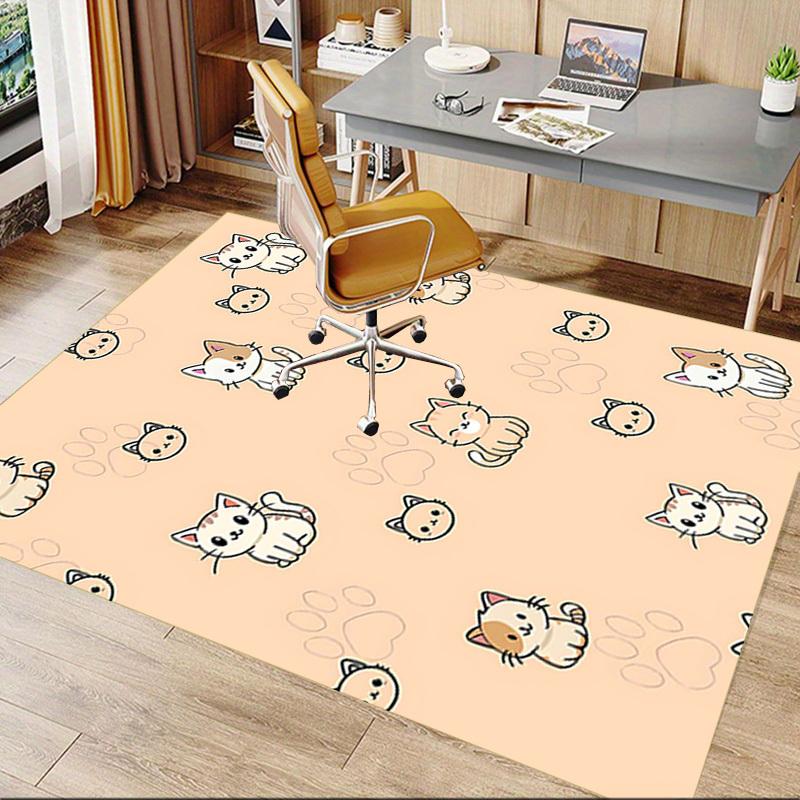 1PC Cat Paw Non-Slip Floor Carpet, Suitable for Office, Bedroomand Playrooms. It Can Also Be Used As a Sofa Footrest cover-T43