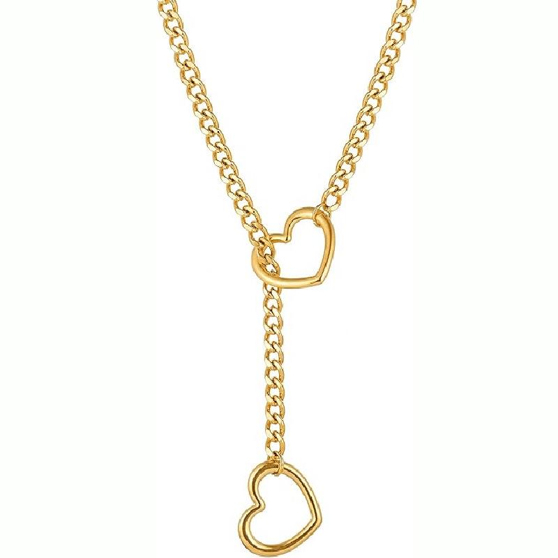 Punk Style Round Heart Shape Men and Women Gothic Men's Necklace
