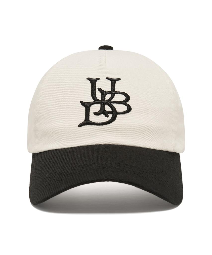 URBANDTYPE Vintage Washed Ubd Ball Cap_Ivory