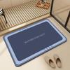 Modern Simple Diatom Mud Floor Mat Household Toilet Non-Slip, Dirt-Resistant And Wear-Resistant Floor Mat Bathroom Water-Absorbing Quick-Drying Floor