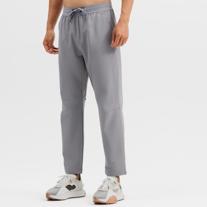Decathlon DOMYOS Casual, Warm, Lightweight, Abrasion-Resistant, Breathable, Breathable, Sports Pants, Men's, Pale Grey