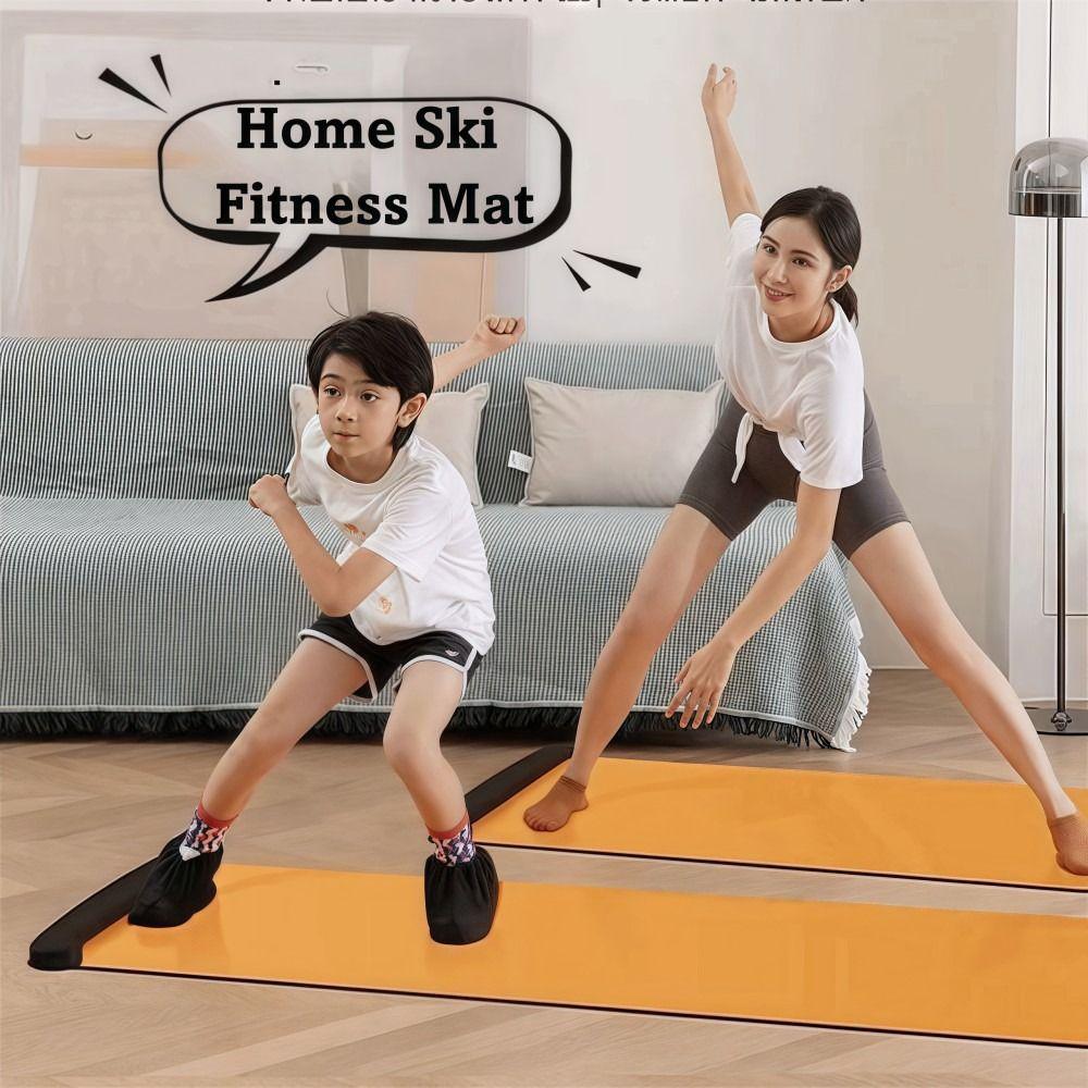 Smooth Leg Training Mat Full Set Yoga Ski Mat New Ski Fitness Mat  Home Fitness