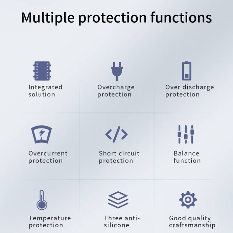 JBD Bluetooth 7S To 14S 13S 48V 52V Lithium Battery Protection Board Smart BMS Balance 24V 36V Li-ion 8S 12S LifePo4 20A 30A