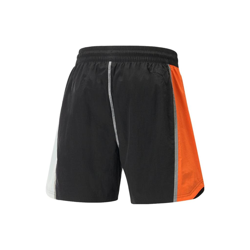 Puma Melo Blocked Shot Color-Blocked Logo Print Sports Basketball Shorts Men Shorts Black 621715-01