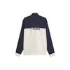 Puma Color Block Retro Sports Stand Collar Full Zip Woven Long Sleeve Jacket Men Jacket Off-White 523859-87
