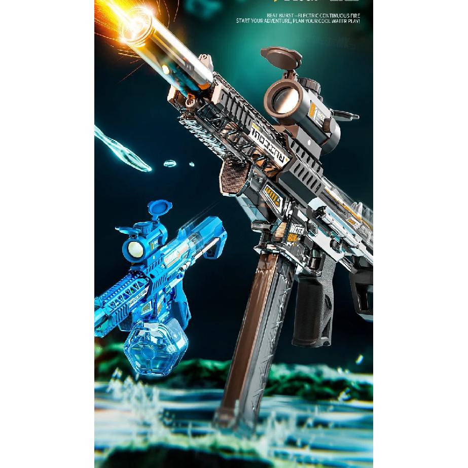2026 New MK9 Electric Water Guns For Adults Powerful Squirt Automatic Water Suction Water Blasters Summer Outdoor Beach Toy Gift