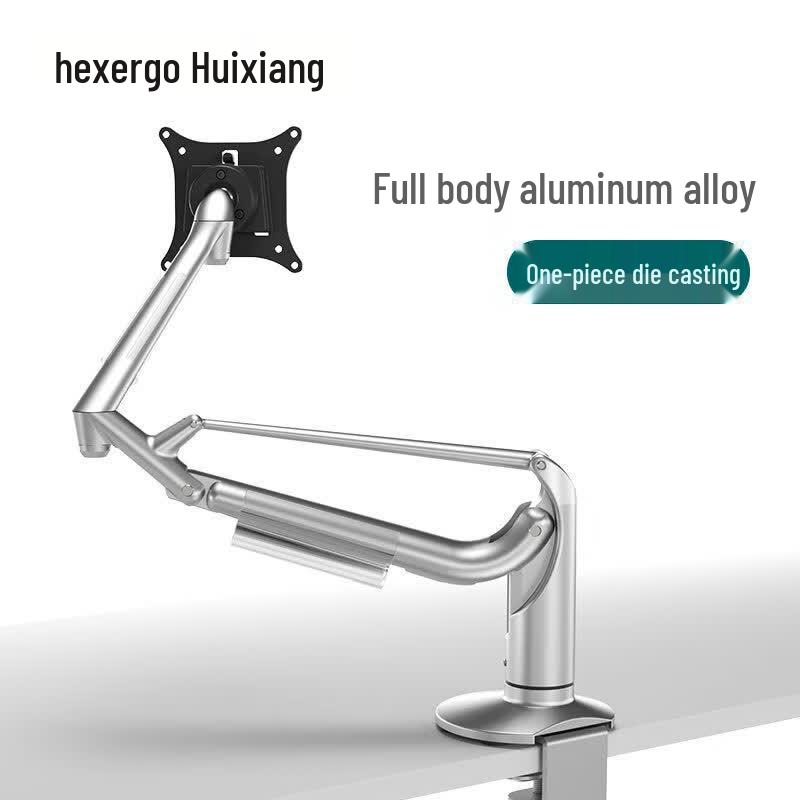 HUIXIANG K100 Gas Spring Monitor Arm Stand Up to 34 inches
