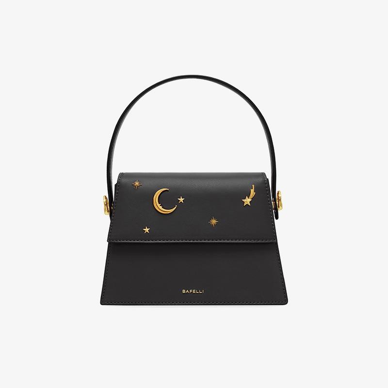 

Кожаная вечерняя сумочка, сумочка на плечо, мессенджер, женская сумка, сумка-звезда платиновая main picture length 22X height 16X8cm