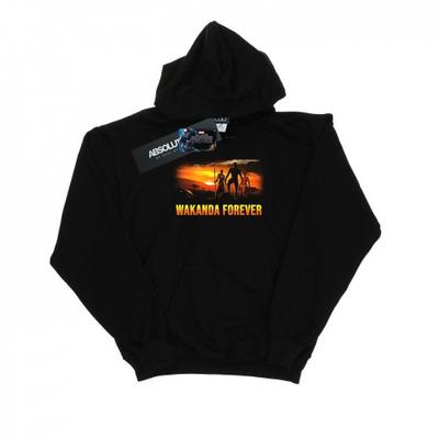 Mens Black Panther Wakanda Forever Hoodie