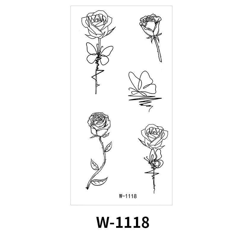 Cartoon Tattoo Sticker Waterproof Small Fresh Children Cute Tattoo Sticker