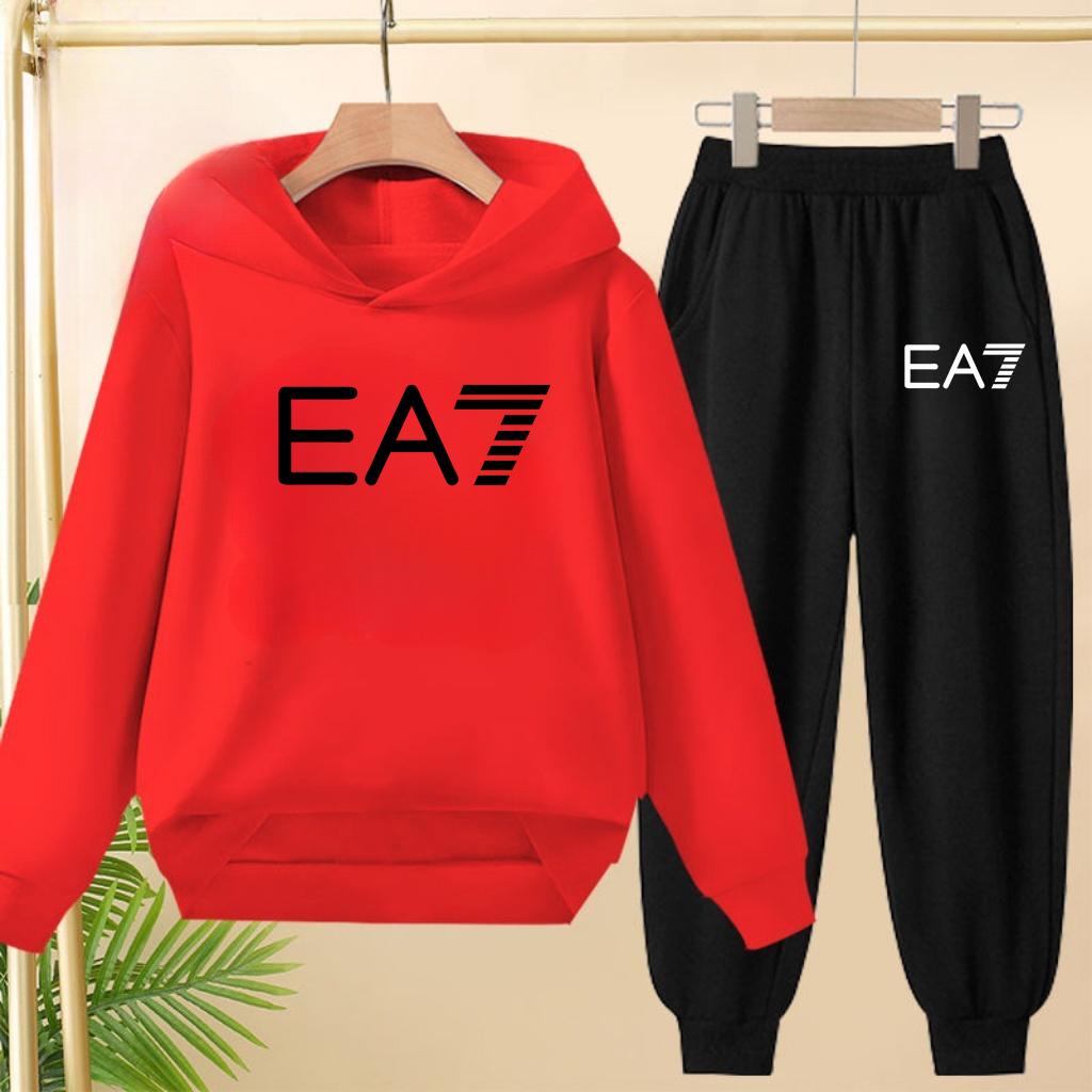 Kids Autumn Winter Hoodie Letter Print Clothing Casual Top+Trousers 2PBoy Girl 3-12Yrs Child Gift Brand Sports Coat Jogging Set