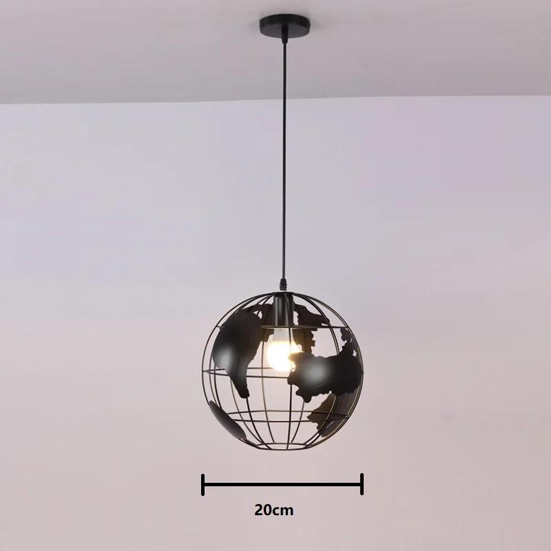 Industrial Pendant Light Led Adjustable Hanging Lamp Shade for Home Kitchen Metal Cage Pendant Lighting for Island Dining Room