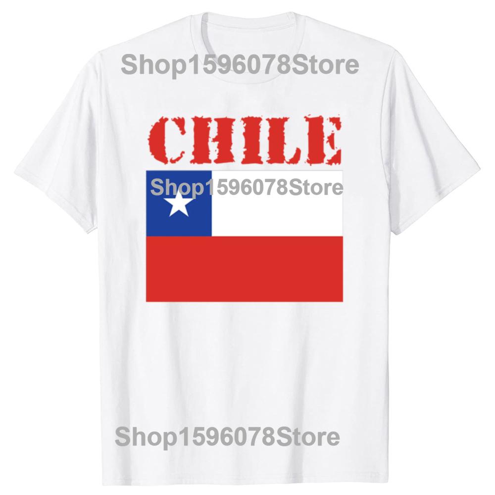 Funny Chilean HOME CHILE Country Flag and Map T Shirts Men Cotton Humor Streetwear Tee Shirt Short Sleeve Unisex Loose Clothing
