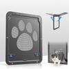 Plastic Magnetic Screen Door Automatic Lock Self-Closing Pet Door House Accessories