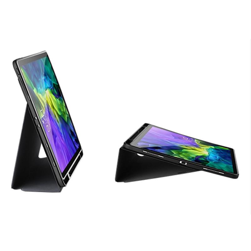 X-LEVEL For iPad Air (2020)/(2022) Case PU Leather+TPU Tablet Cover with Tri-Fold Stand