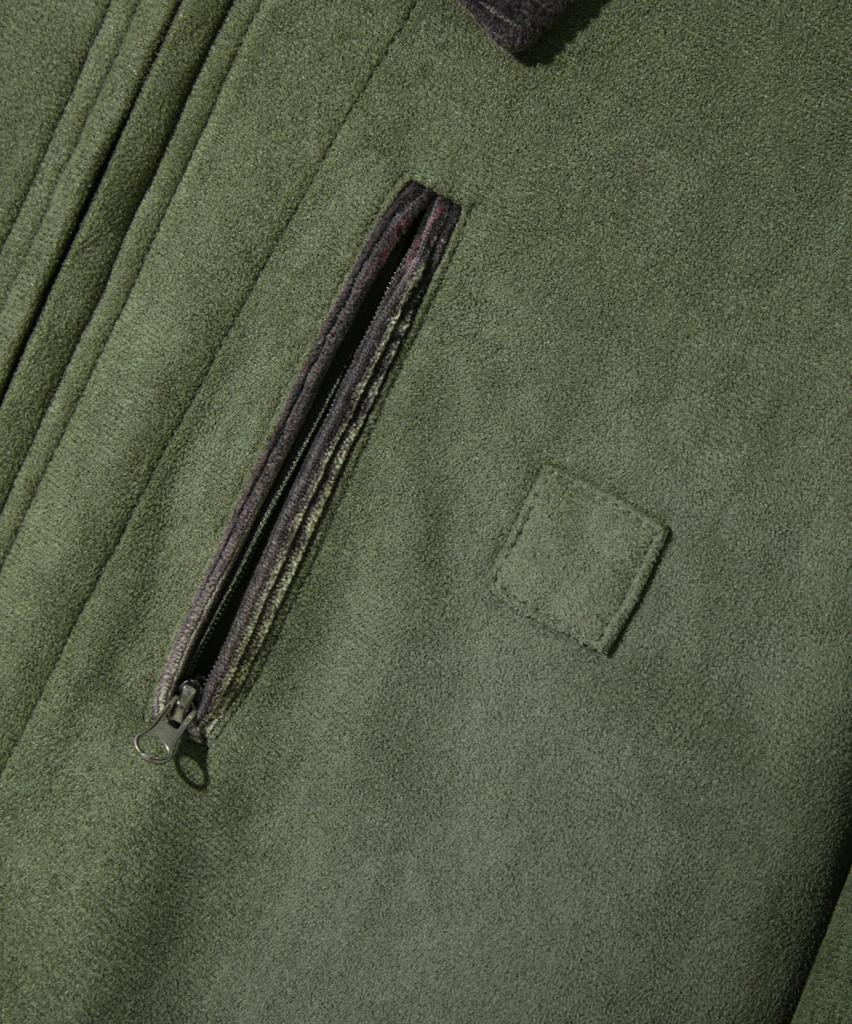 Dimitri Black 2Way Og Essential Detroit Suede Jacket_Olive