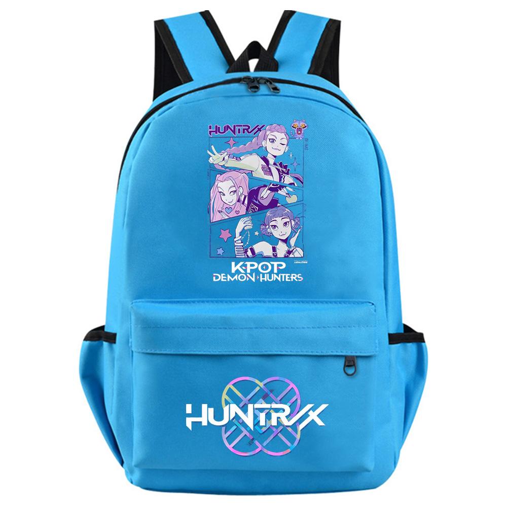 

Anime Kpop Demon Hunters Printed Backpack for Teenager Student Girl Boy Bookbag Schoolbag Women Large Capacity Travel Bag Kid Gift Rucksak
