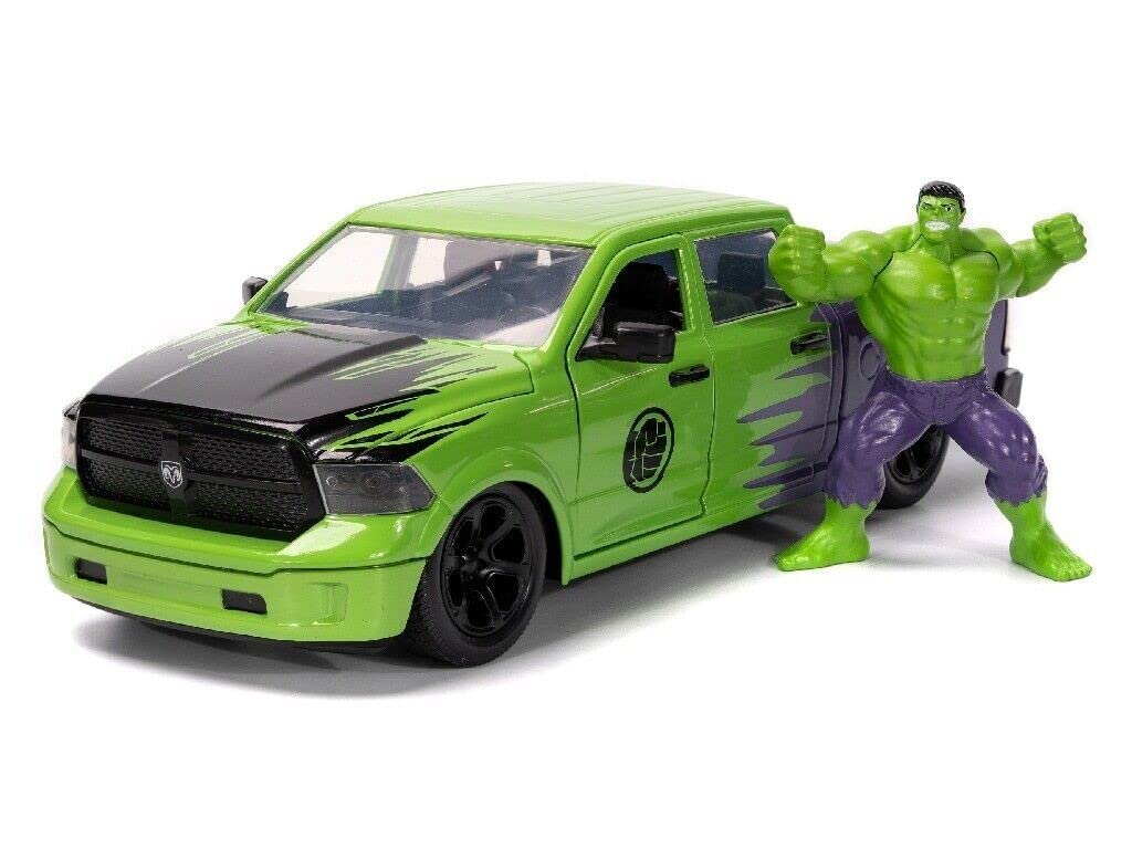 

MARVEL AVENGERS 2014 RAM 1500 minicar 124 w/HULK