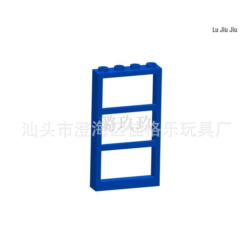50G Cross-Border MOC Compatible Small Particle Building Blocks 1x4x6 Window Frame