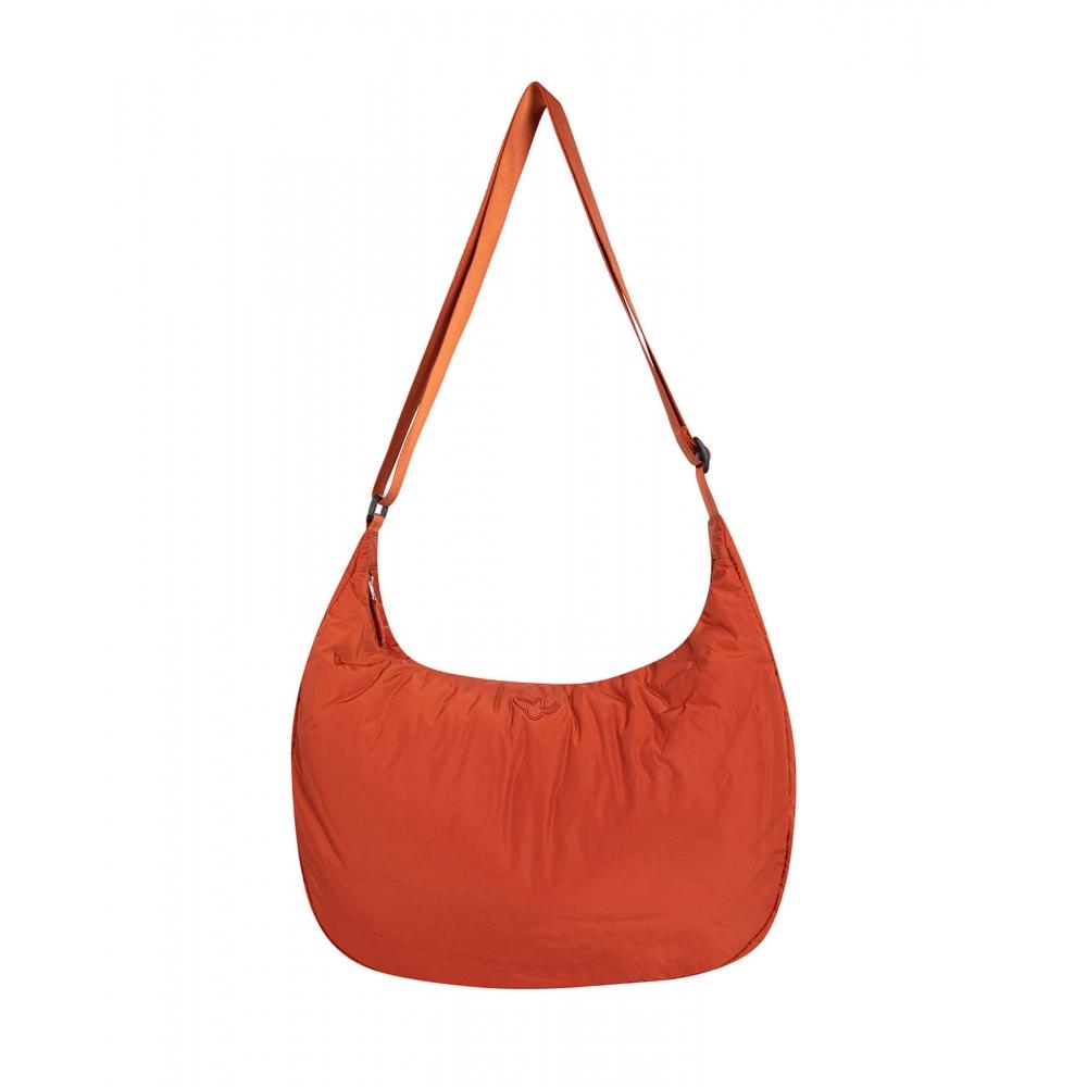 

WHATITISNT ANGEL NYLON HOBO BAG RED