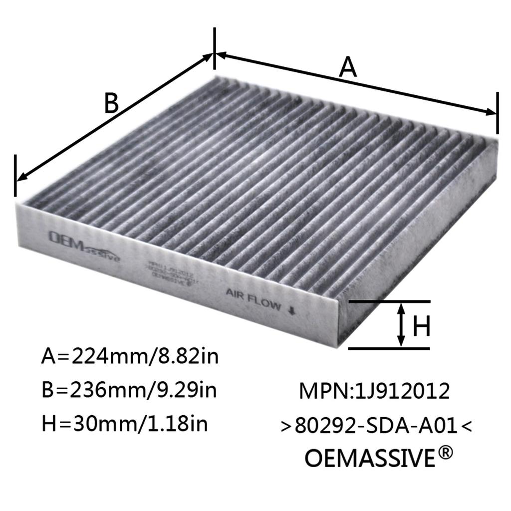 80292-SDA-A01 Combo Set Motor Kabine Pollen Luftfilter Für Honda Pilot 2009-2015 Odyssey 2005 2006-2010 Acura MDX 2007 2008 2009
